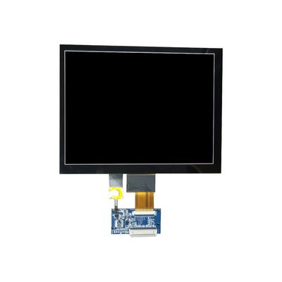 좋은 가격 LVDS 인터페이스가 있는 1024x768 40PIN 8.0 인치 HMI 터치스크린 온라인으로