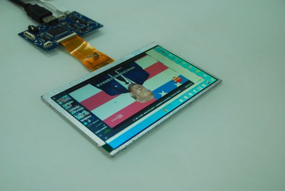 좋은 가격 7.0 인치 400cd/M2 24Bit RGB 인터페이스가 있는 산업용 HMI 터치 패널 온라인으로