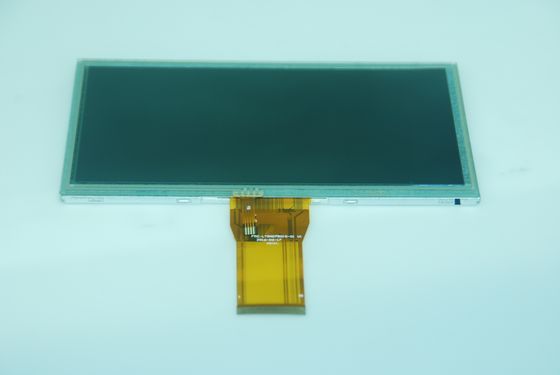 좋은 가격 7.0 인치 800*480 박막 트랜지스터 전시, 50pin TFT LCD 저항하는 터치스크린 온라인으로